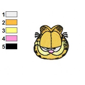 Garfield 47 Embroidery Design